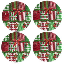 Hermia Manteles Individuales Multicolor (4 piezas)